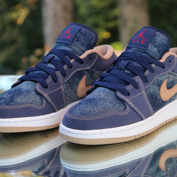 Air Jordan 1 Low Denim - Picture 14 of 16